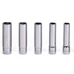 110STMY — 10 pc 1/4" Drive 6-Point SAE Flank Drive® Deep Socket Set (3/16–9/16")