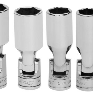 207FSU — 7 pc 3/8" Drive 6-Point SAE Flank Drive® Deep Universal Socket Set (3/8–3/4")