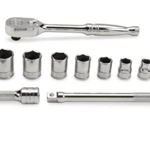 10 pc 3/8" Drive 6-Point SAE General Service Set – 210AFSP (210AFSP)