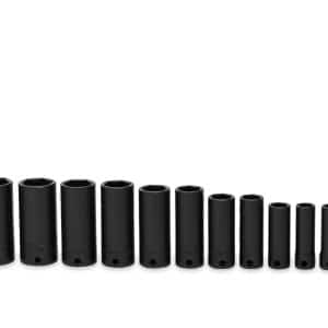 212SIMFYA — 12 pc 3/8" Drive 6-Point SAE Flank Drive® Deep Impact Socket Set (5/16–1")