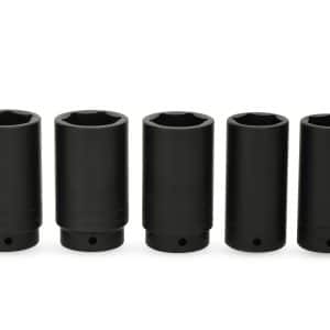 5 pc 1/2" Drive 6-Point Metric Flank Drive® Deep Impact Socket Set – 305SIMMY (305SIMMY)
