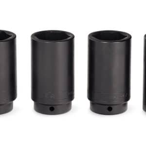 307SIM — 7 pc 1/2" Drive 6-Point SAE Flank Drive® Deep Impact Socket Set (3/16–7/16 and 1-5/16–1-9/16")