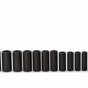 313SIMA — 13 pc 1/2" Drive 6-Point SAE Flank Drive® Deep Impact Socket Set (1/2–1-1/4")
