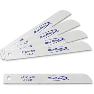 4" Bi-Metal Multipurpose Air Saw Blades (5 pk) (Blue-Point®) – AT190-43B (AT190-43B)