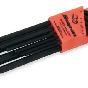 9 pc Metric L-Shaped Ball Hex Wrench Set (1.5&mdash;10 mm) – AWMBPH9 (AWMBPH9)