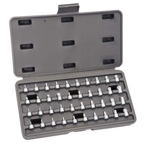 BLPBSS40 — 40 pc 1/4" Drive Stubby Bit Socket Set (Blue-Point®)