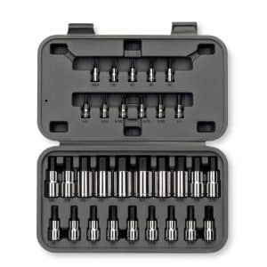 30 pc Combination Drive Hex Bit Socket Set (Blue-Point®)