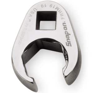 FRHM19 — 3/8" Drive 6-Point Metric 19 mm Flank Drive® Flare Nut Crowfoot Wrench