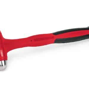 HBBD16 — 16 oz Ball Peen Soft Grip Dead Blow Hammer (Red)