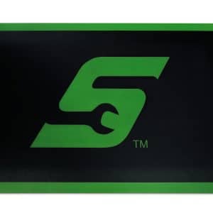 JKAFM3654EGS — Cushioned 54 x 36" "S" Logo Floor Mat (Extreme Green)