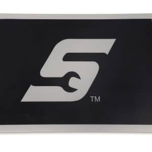 JKAFM3654SLS — Cushioned 54 x 36" "S" Logo Floor Mat (Arctic Silver)