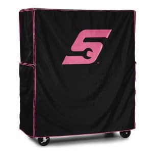 KAC773PKS — Logo ”S” Cover (Black with Pink)