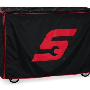 KAC761791RDS — Logo ”S” Cover (Black with Red)