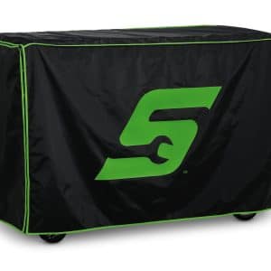 KAC241815EGS — Logo ”S” Cover (Black with Green Logo)