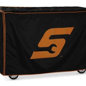 KAC241815EOS — Logo ”S” Cover (Black with Orange Logo)