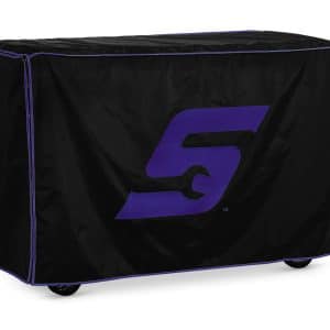 KAC773RBS — Logo ”S” Cover (Black with Blue Logo)