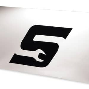 Brushed Stainless Workcenter Front Panel for a KRL1054 Workcenter (Brushed Stainless Steel) (KAWF1054)