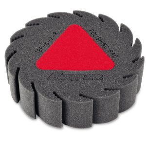 PACKTBP8P — 8" Polishing Turbo Buff Pad (Gray/Red)