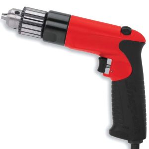 3/8" Capacity Reversible Pneumatic Drill (Red) – PDR3000A (PDR3000A)