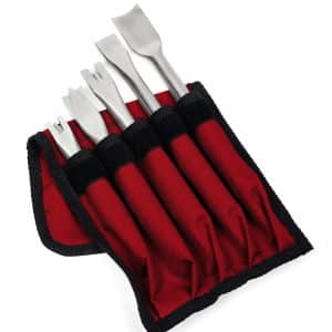 5 pc Air Hammer Bit Set with Ripper, Chisel, Cutter and Breaker – PHG1005BK (PHG1005BK)