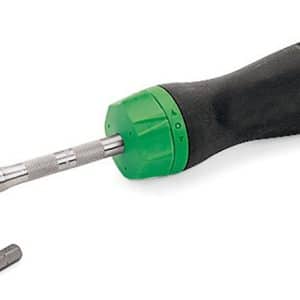 SGDMRC44BG — Ratcheting Soft Grip Standard Screwdriver (Green)