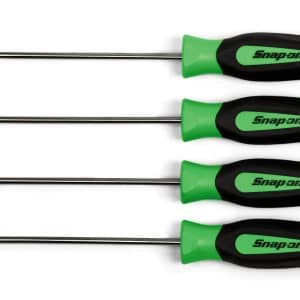 4 pc Instinct® Heavy-Duty Pick Set (Green) – SGLASA604BG (SGLASA604BG)