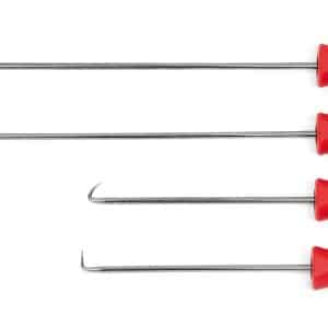 4 pc Instinct® Long HD Pick Set (Red) – SGLASH1204BR (SGLASH1204BR)