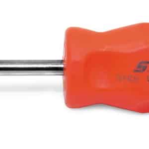 SHD1O — Flat Tip Instinct® Hard Grip Standard Screwdriver (Orange)