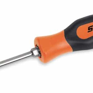 SHD4O — Flat Tip Instinct® Hard Grip Standard Screwdriver (Orange)