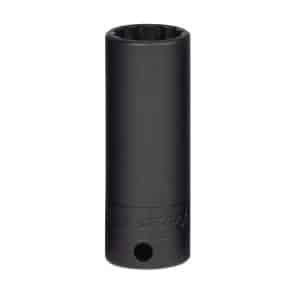 SIMDF220 — 3/8" Drive 12-Point SAE 11/16" Flank Drive® Deep Impact Socket (black oxide)