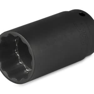 SIMDM360TW — 1/2" Drive 12-Point Metric 36 mm Flank Drive® Deep Pinion Flange Nut Impact Socket