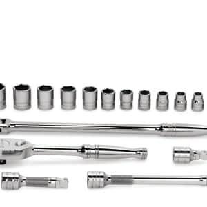 17 pc 3/8" Drive Shallow 6-Point Metric Starter Set – STARTERSET5 (STARTERSET5)