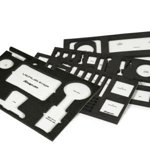 Foam Drawer Inserts, VERUS® Edge, KRSC 3-Series Carts (Black) – VERUSEFOAM3 (VERUSEFOAM3)