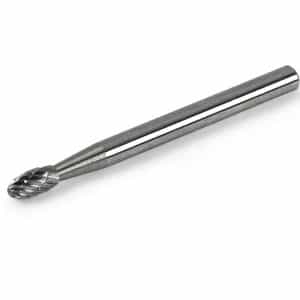 1/8" Shank 7/32" Flute Oval Carbide Burr (VWB304B)
