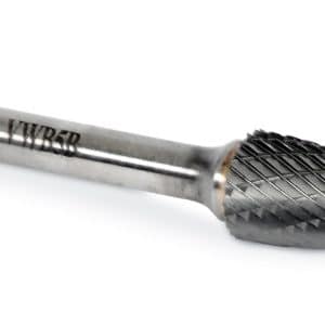 1/4" Shank 1" Flute Radius End Carbide Burr (VWB5B)