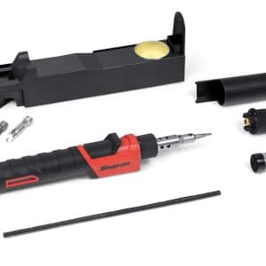 Butane Gas Soldering Iron Kit (25–130 W) (Red) (YAKS42)
