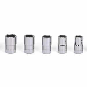 110TMY — 10 pc 1/4" Drive 6-Point SAE Flank Drive® Shallow Socket Set (3/16–9/16")