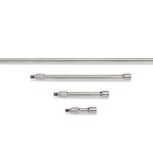 204FXKLA — 4 pc 3/8" Drive Quick-Release Locking Knurled Extension Set