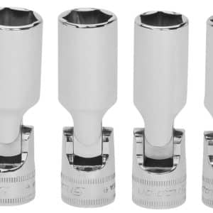 206SFSUM — 6 pc 3/8" Drive 6-Point Metric Flank Drive® Deep Universal Socket Set (10, 12-15 and 17 mm)