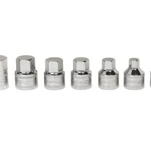 207FHRM — 7 pc 3/8" Drive 6-Point Metric Low-Profile Socket Set