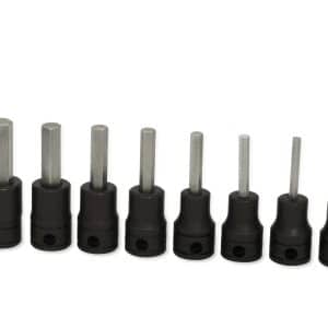 208EGFAY — 8 pc 3/8" Drive SAE Standard Hex Bit Socket Driver Set (1/8-3/8")