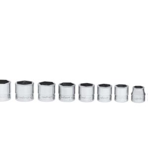 209RFSM — 9 pc 3/8" Drive 6-Point Metric Flank Drive® Low Profile Socket Set