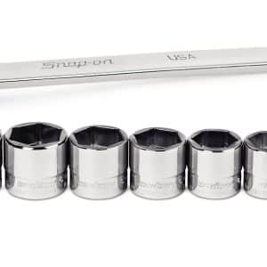 210RAFSMA — 10 pc 3/8" Drive 6-Point Metric Flank Drive® Low-Profile Ratchet/Socket Set