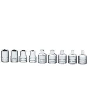211PPPMY — 11 pc 3/8" Drive SAE Internal/External Pipe Plug Socket Set (3/16-3/8")