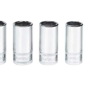 212FSMSY — 12 pc 3/8" Drive 6-Point Metric Flank Drive® Semi-Deep Socket Set (8-19 mm)