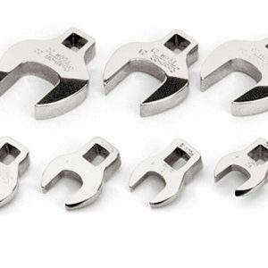 216FCOM — 16 pc 3/8" Drive Metric Open-End Crowfoot Wrench Set (9-24 mm)