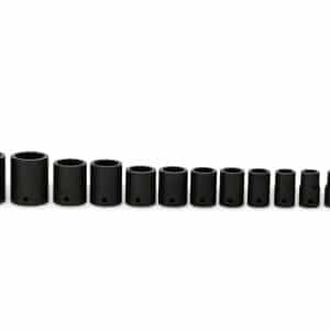 313IMD — 13 pc 1/2" Drive 12-Point SAE Flank Drive® Shallow Impact Socket Set (3/8–1-1/4")