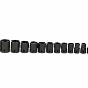 314GTWYA — 14 pc 1/2" Drive 6-Point SAE Flank Drive® Shallow Socket Set (3/8-1-1/4")