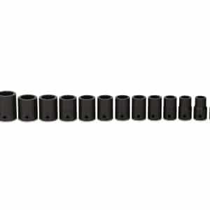 315IMDMYA — 15 pc 1/2" Drive 12-Point Metric Flank Drive® Shallow Impact Socket Set (10–24 mm)