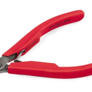 39OHFESD — Oval Head Flush Pliers (Red)